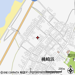 新潟県胎内市桃崎浜407周辺の地図