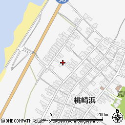 新潟県胎内市桃崎浜408周辺の地図