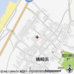 新潟県胎内市桃崎浜412周辺の地図