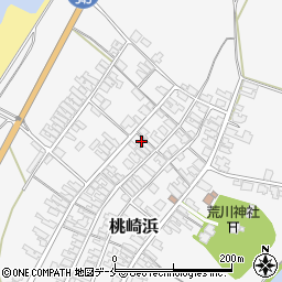 新潟県胎内市桃崎浜352周辺の地図