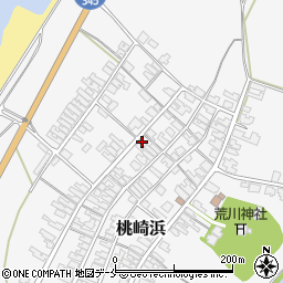 新潟県胎内市桃崎浜353周辺の地図