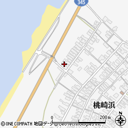 新潟県胎内市桃崎浜691周辺の地図