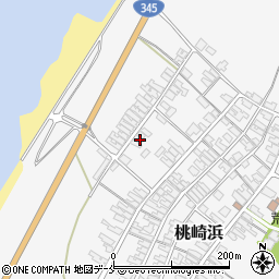 新潟県胎内市桃崎浜422周辺の地図