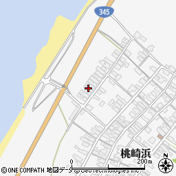 新潟県胎内市桃崎浜425周辺の地図