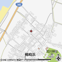 新潟県胎内市桃崎浜443周辺の地図