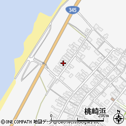 新潟県胎内市桃崎浜426周辺の地図