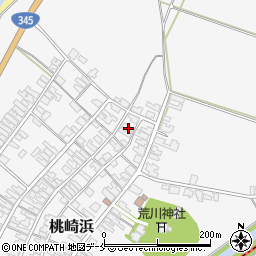 新潟県胎内市桃崎浜336周辺の地図