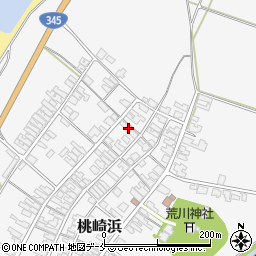 新潟県胎内市桃崎浜345周辺の地図