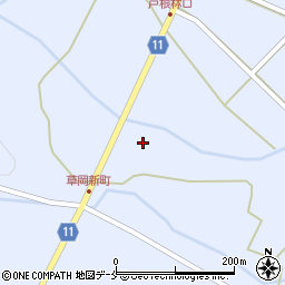 山形県長井市草岡1735周辺の地図