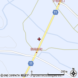 山形県長井市草岡1742周辺の地図