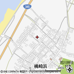 新潟県胎内市桃崎浜442周辺の地図