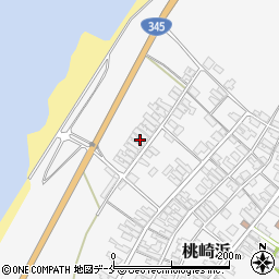 新潟県胎内市桃崎浜427周辺の地図
