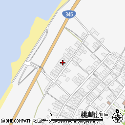 新潟県胎内市桃崎浜428周辺の地図