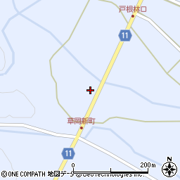 山形県長井市草岡1741周辺の地図