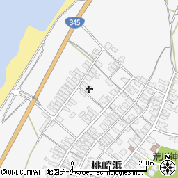 新潟県胎内市桃崎浜441周辺の地図