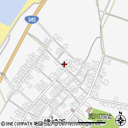 新潟県胎内市桃崎浜448周辺の地図
