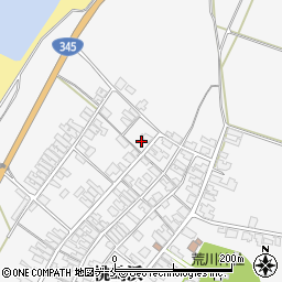 新潟県胎内市桃崎浜449周辺の地図