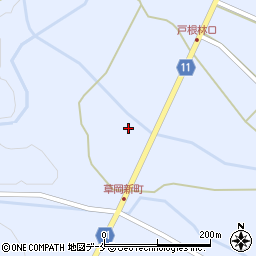 山形県長井市草岡1740周辺の地図