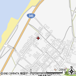 新潟県胎内市桃崎浜435周辺の地図
