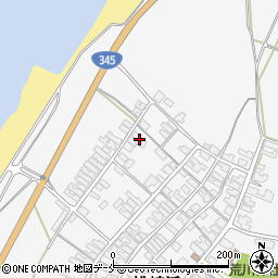 新潟県胎内市桃崎浜456周辺の地図