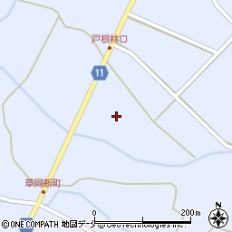 山形県長井市草岡3179周辺の地図