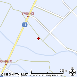 山形県長井市草岡1849周辺の地図