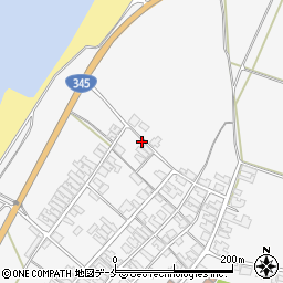 新潟県胎内市桃崎浜462周辺の地図