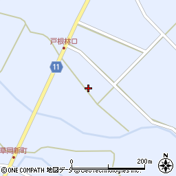 山形県長井市草岡3177周辺の地図
