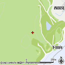 宮城県名取市愛島笠島大沢周辺の地図