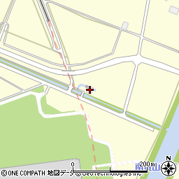 仙台空港場外ポンプ場周辺の地図