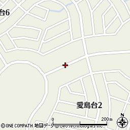 宮城県名取市愛島台周辺の地図