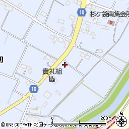 宮城県名取市杉ケ袋川前周辺の地図