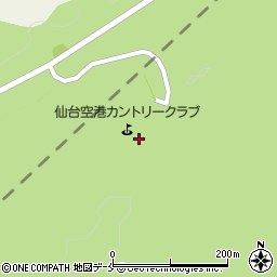 仙台空港カントリークラブ周辺の地図