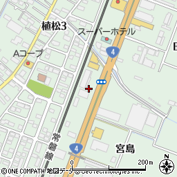 小泉東北仙台南営業所周辺の地図