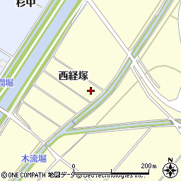 宮城県名取市下増田西経塚92周辺の地図