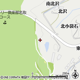 宮城県名取市愛島笠島蜂ケ森周辺の地図