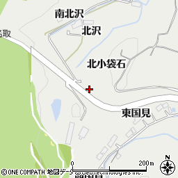 宮城県名取市愛島笠島北小袋石周辺の地図
