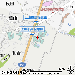 かみのやま温泉　三木屋周辺の地図