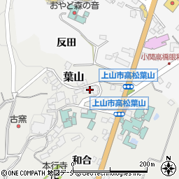 上山市役所　老人福祉センター・寿荘周辺の地図
