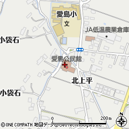 宮城県名取市愛島笠島上平周辺の地図