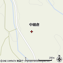 宮城県村田町（柴田郡）菅生（中細倉）周辺の地図