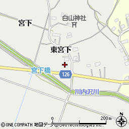 宮城県名取市愛島笠島宮下111周辺の地図