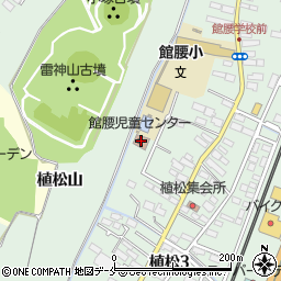 名取市館腰児童センター周辺の地図