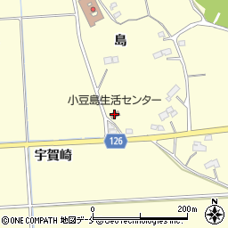 小豆島生活センター周辺の地図