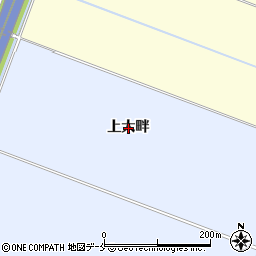 宮城県名取市飯野坂（上大畔）周辺の地図