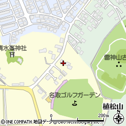 宮城県名取市愛島小豆島片平山周辺の地図