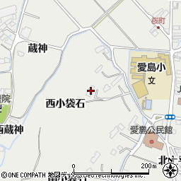 宮城県名取市愛島笠島西小袋石27周辺の地図
