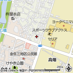 山形県上山市東町8-16周辺の地図