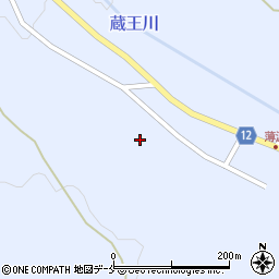 山形県上山市高野上河原24周辺の地図