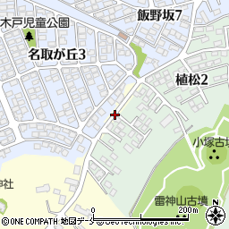 宮城県名取市愛島小豆島大木戸周辺の地図